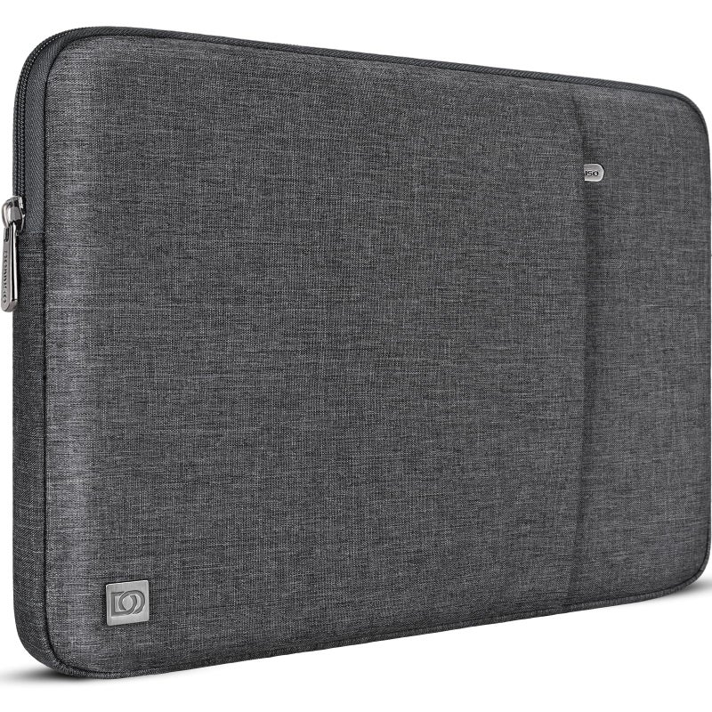 DOMISO Laptop Case Laptop Sleeve Cover for 16 inch MacBook Pro M4/M3/M2/M1 Pro/Max A3403 A3186 A2991 A2780 A2485 A2141,Compatible with 15.6 inch HP Lenovo Dell XPS 16,Dark Grey - Image 1